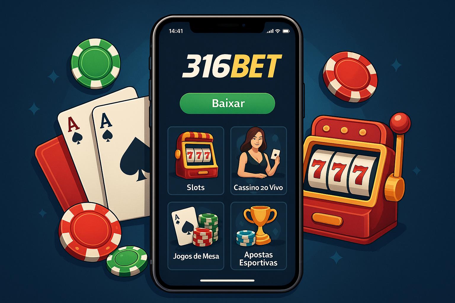 Baixar o 316BET Cassino App