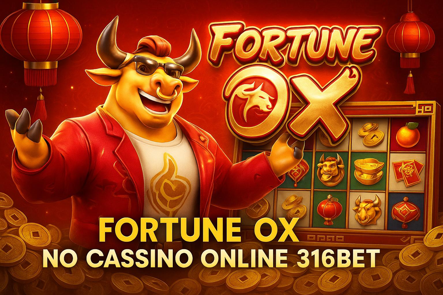 Fortune Ox no 316BET - Aposte Agora e Reivindique Seus Ganhos