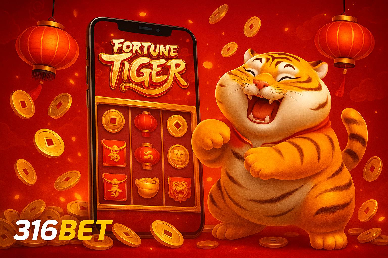 Fortune Tiger é um jogo imperdível no 316BET Casino