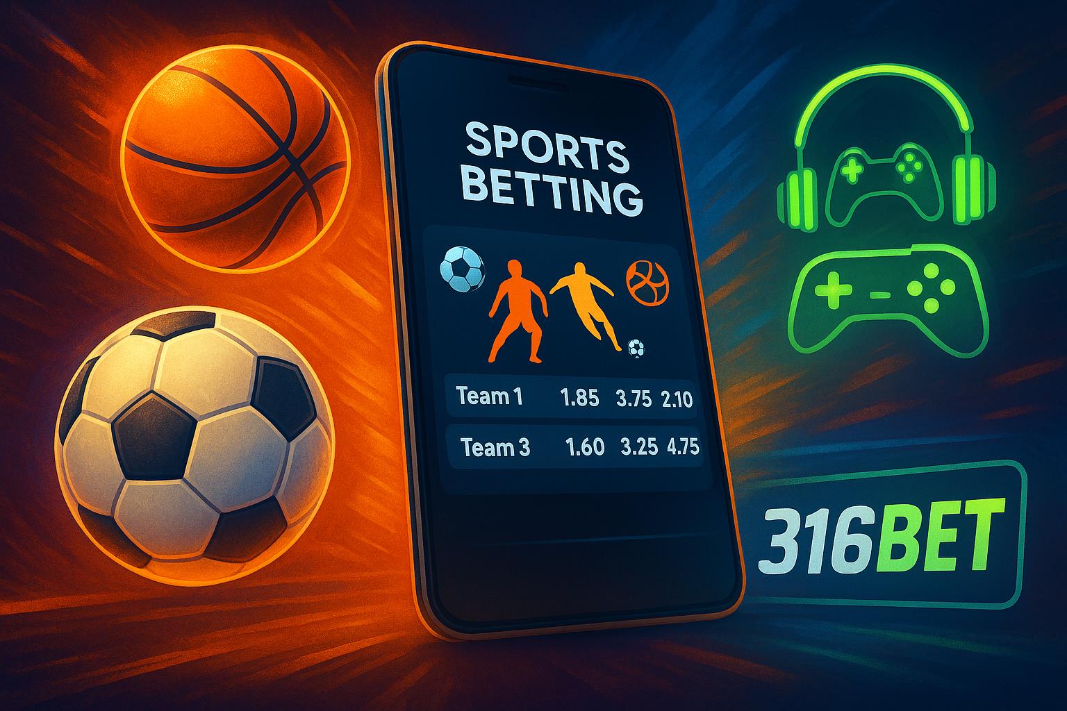 Apostas esportivas no cassino online 316BET